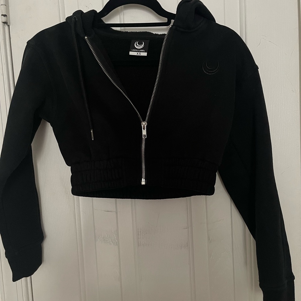 LAZULI LABEL Crop top hood jacket